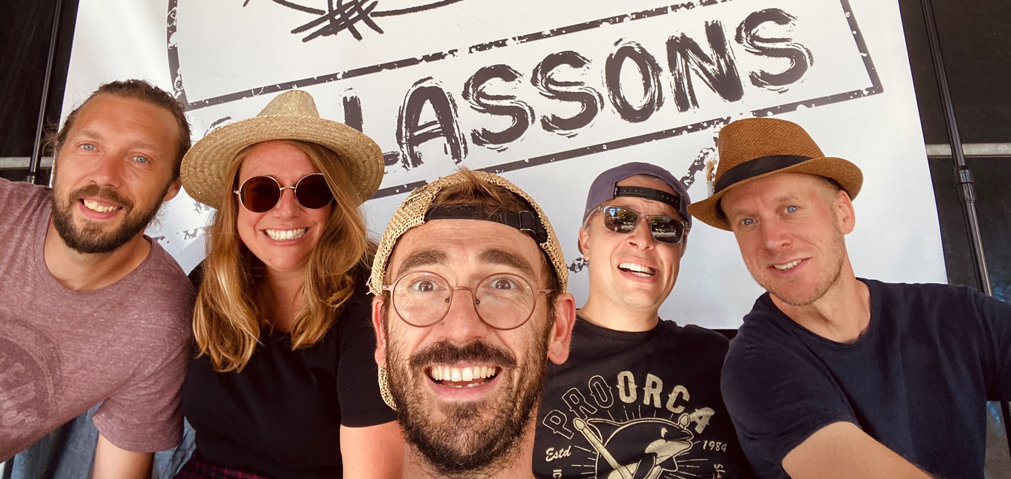 Les Paillàssons en concert